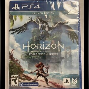 New Horizon Forbidden West Launch Edition Game PS4 With PS5 Upgrade Available